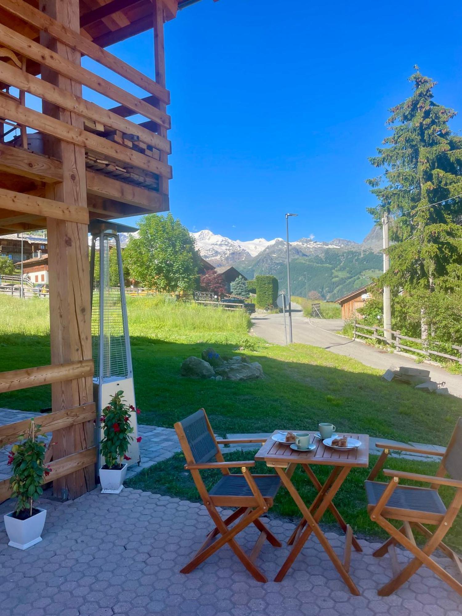 B&B Eco Chalet Merlet Champoluc Dış mekan fotoğraf