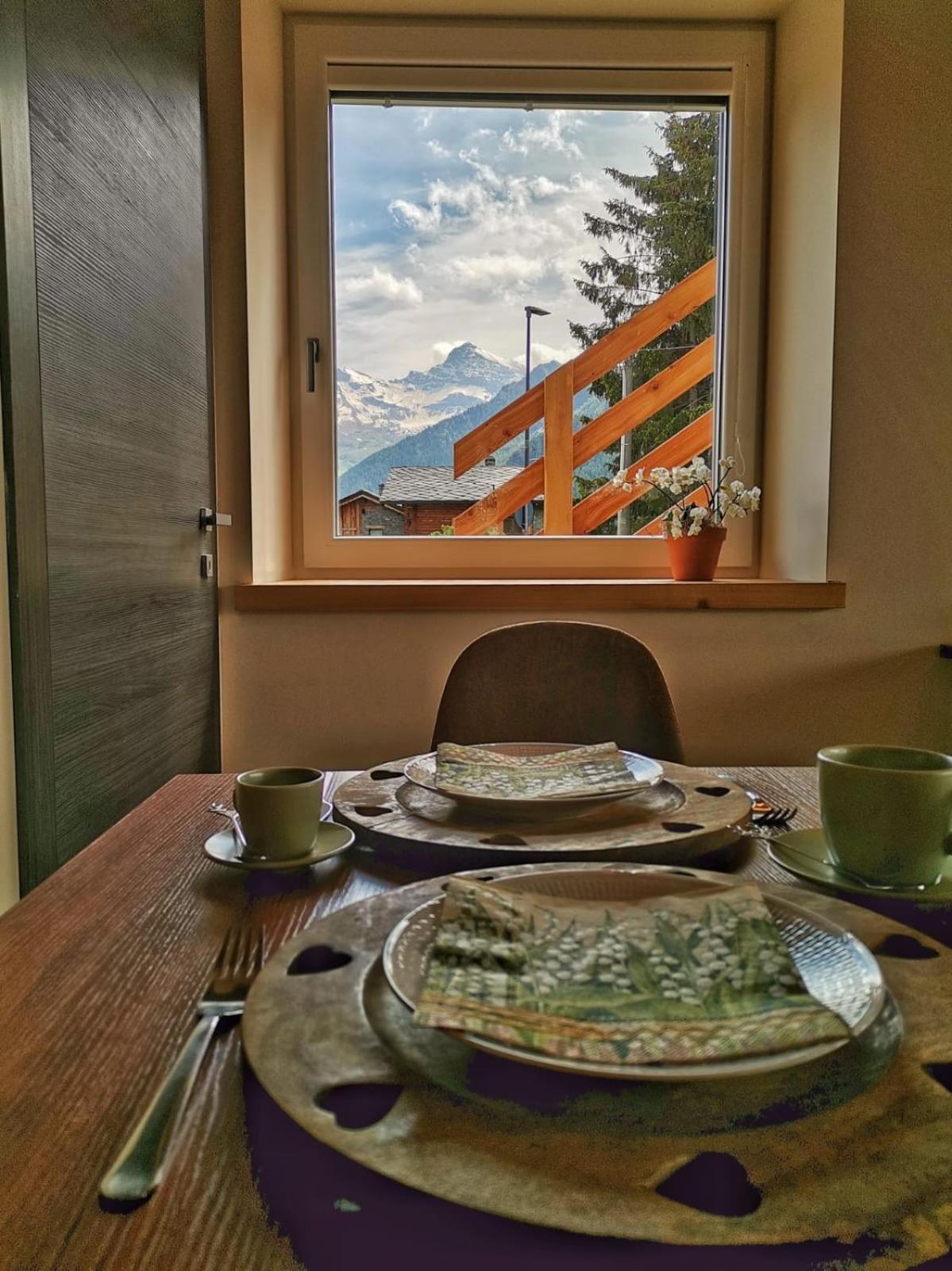 B&B Eco Chalet Merlet Champoluc Dış mekan fotoğraf