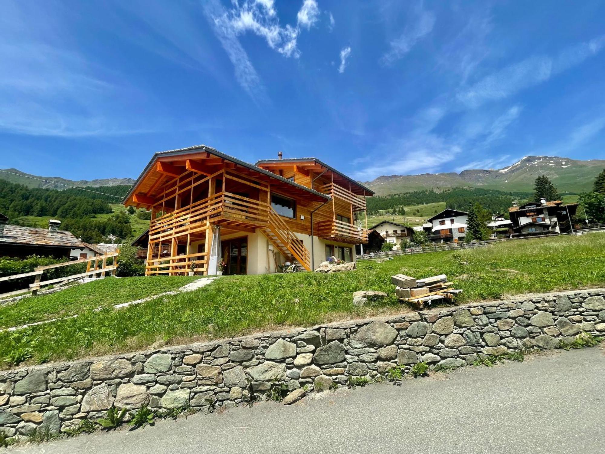 B&B Eco Chalet Merlet Champoluc Dış mekan fotoğraf